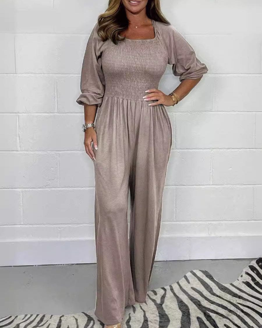 Combinaison confortable avec taille élastique