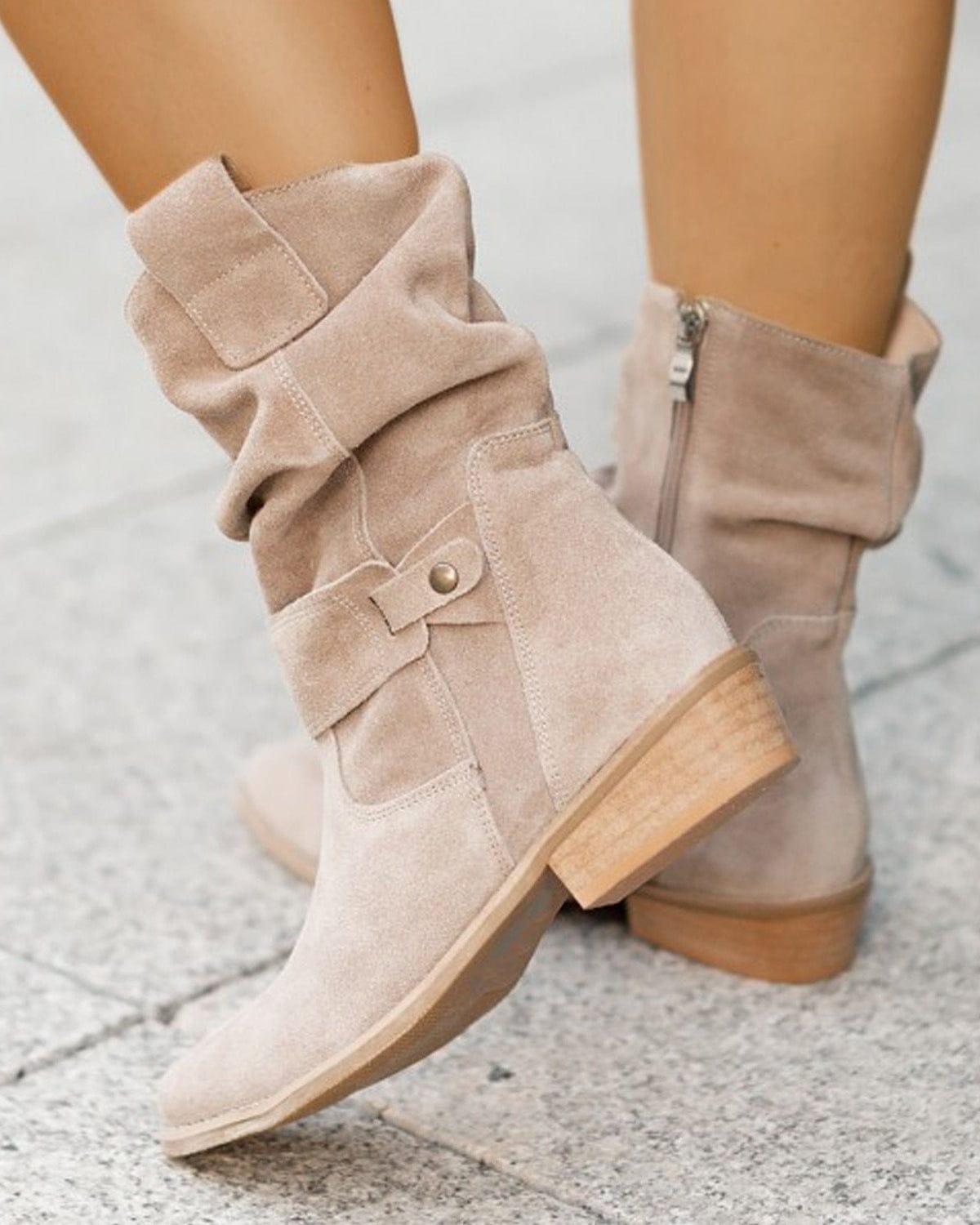 Bottes d'hiver élégantes à talon haut pointu - My Store