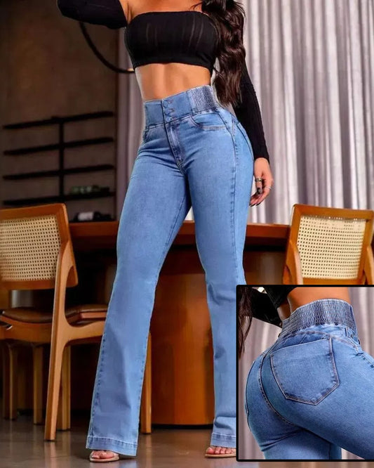 Jeans taille haute sexy