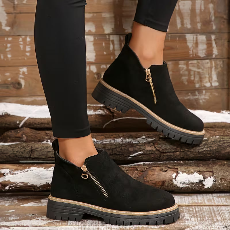 Bottines Femme Antidérapantes – Élégantes & Confortables