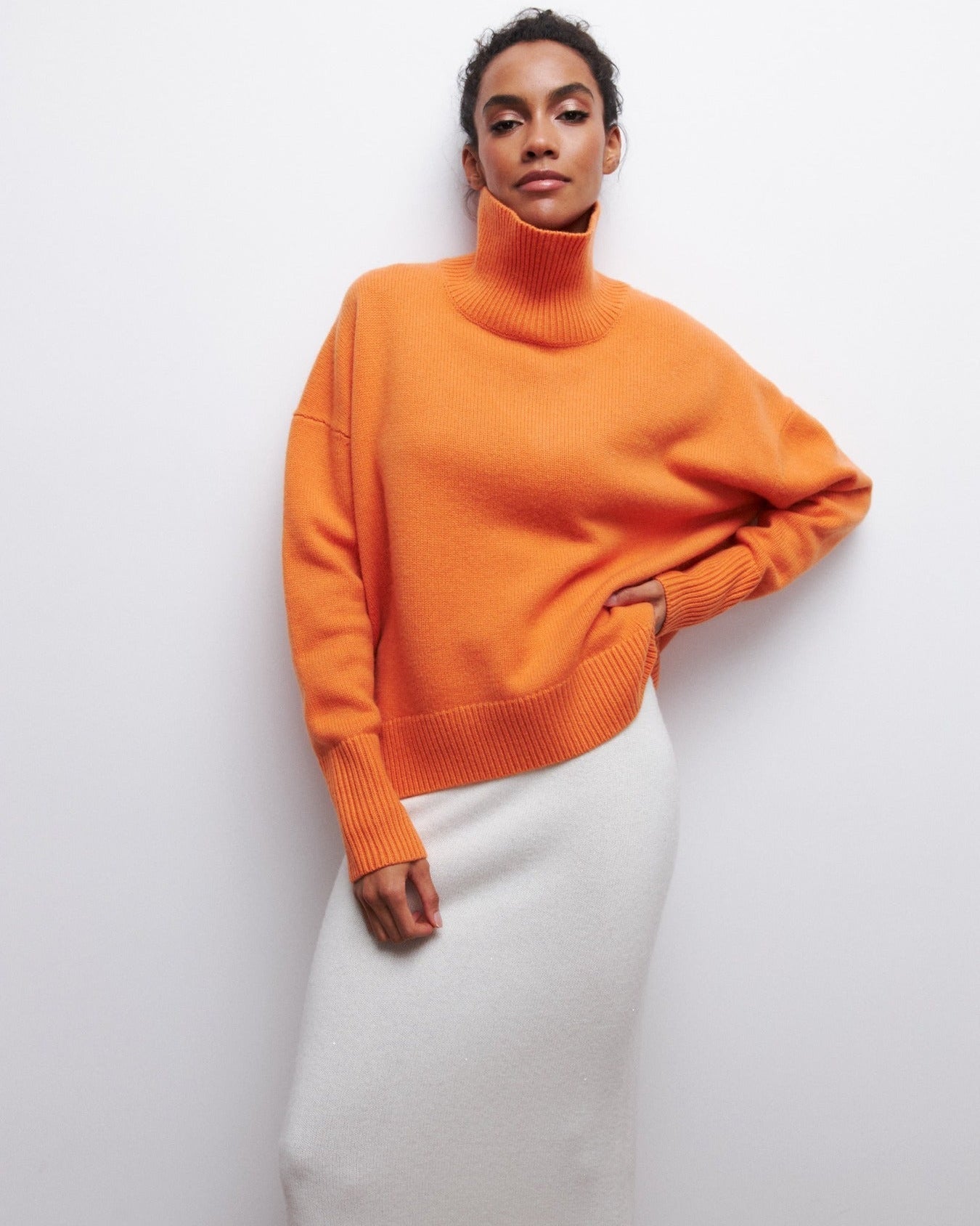 Pull Oversize Col Montant 