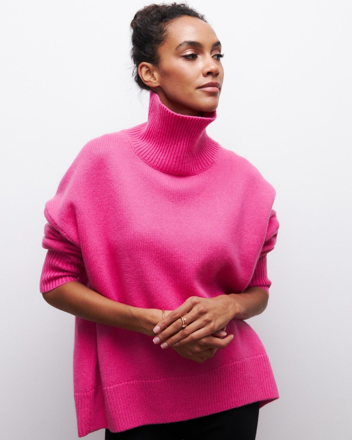 Pull Oversize Col Montant 