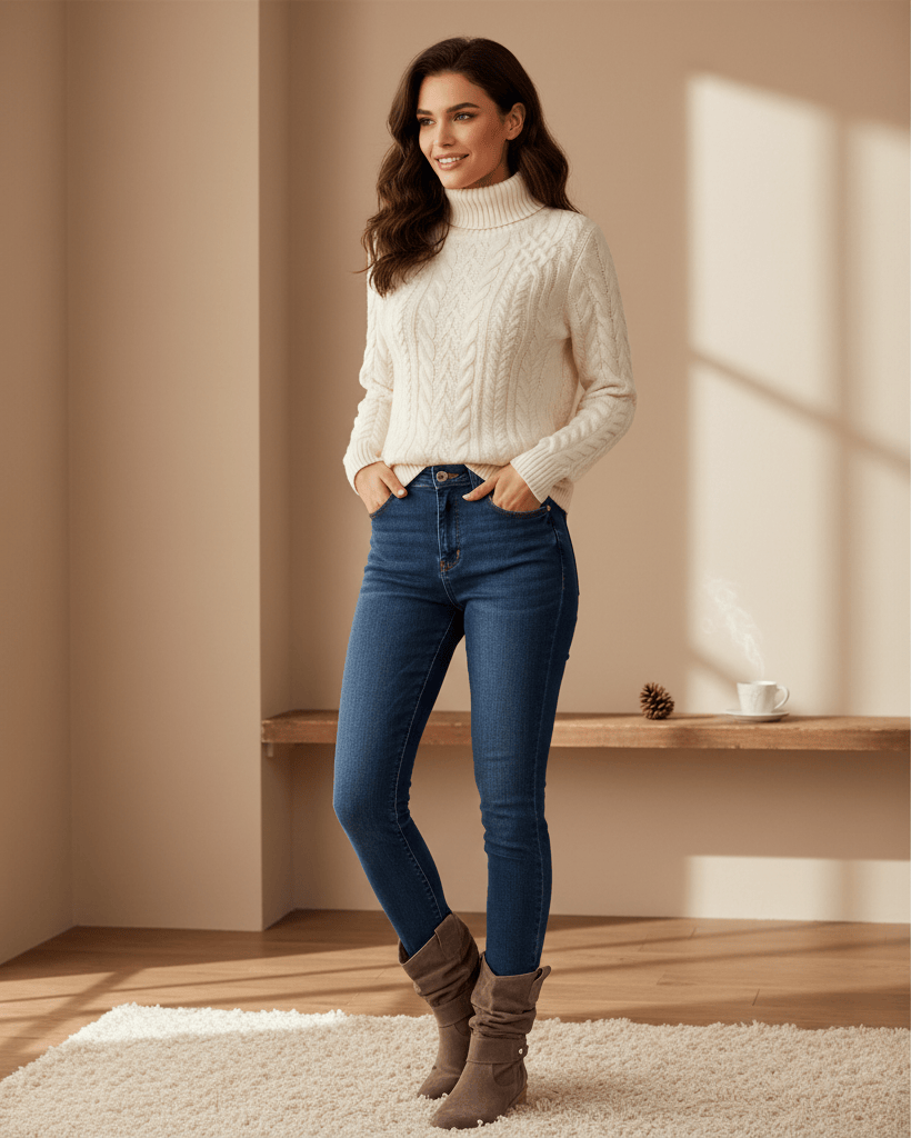 Bottes d'hiver élégantes à talon haut pointu - My Store