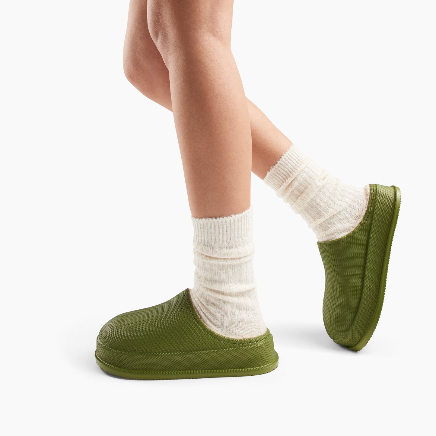 Pantoufles chaudes, imperméables et antidérapantes en coton