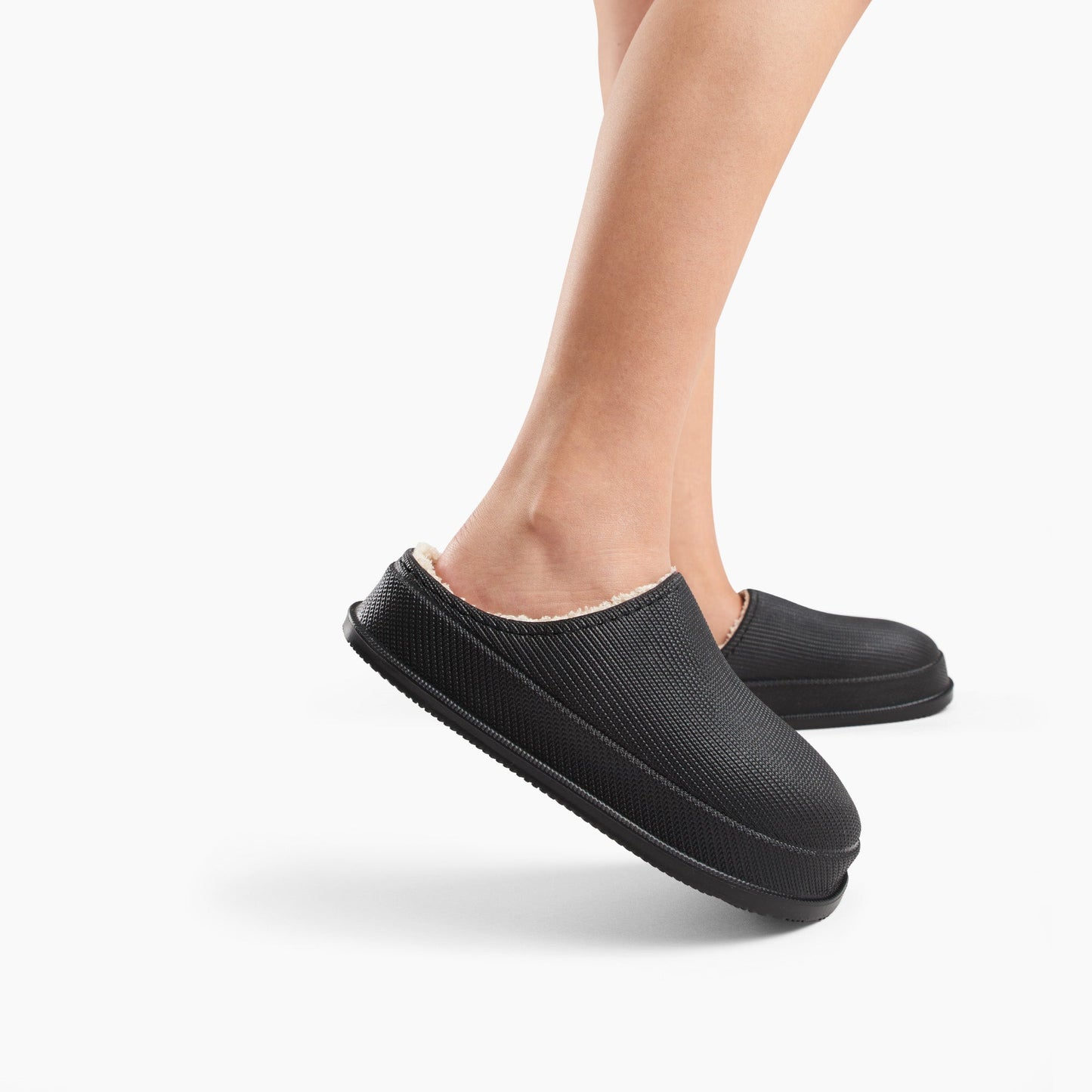 Pantoufles chaudes, imperméables et antidérapantes en coton