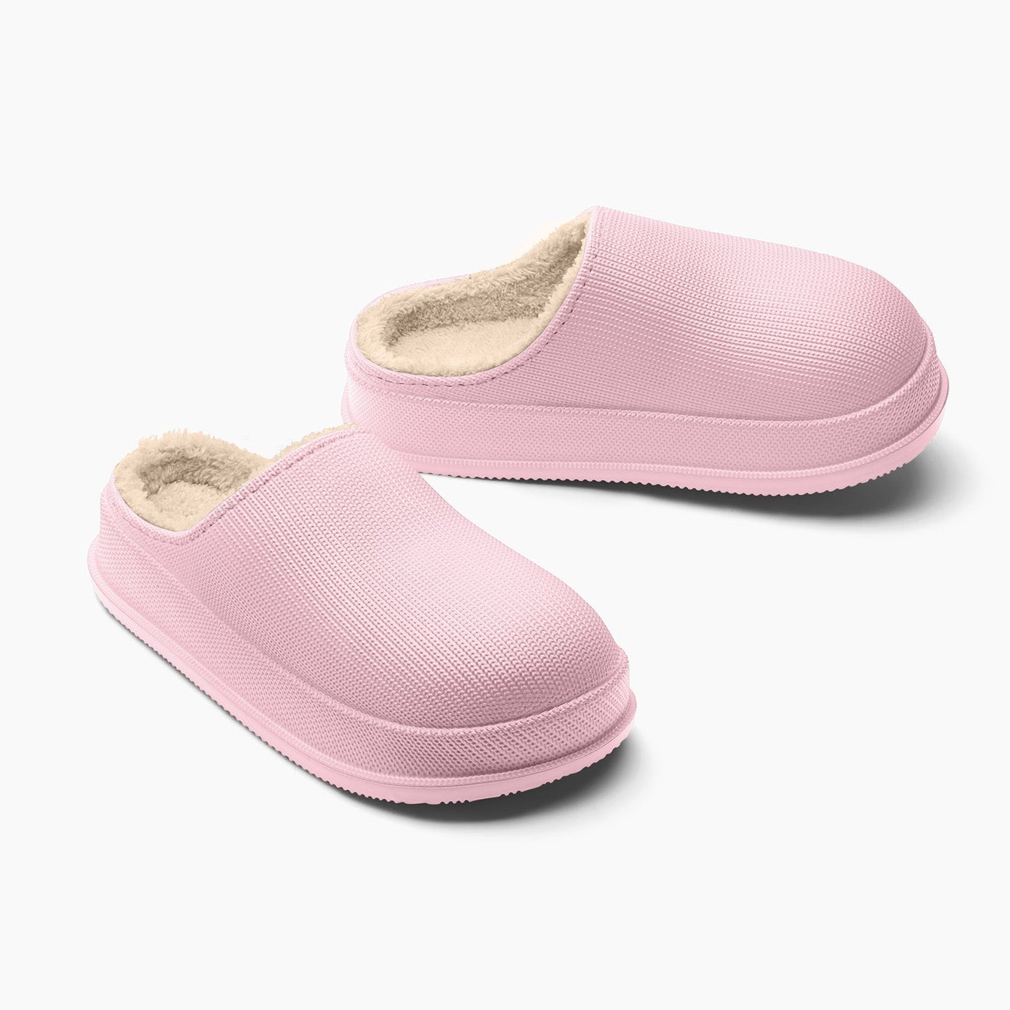 Pantoufles chaudes, imperméables et antidérapantes en coton