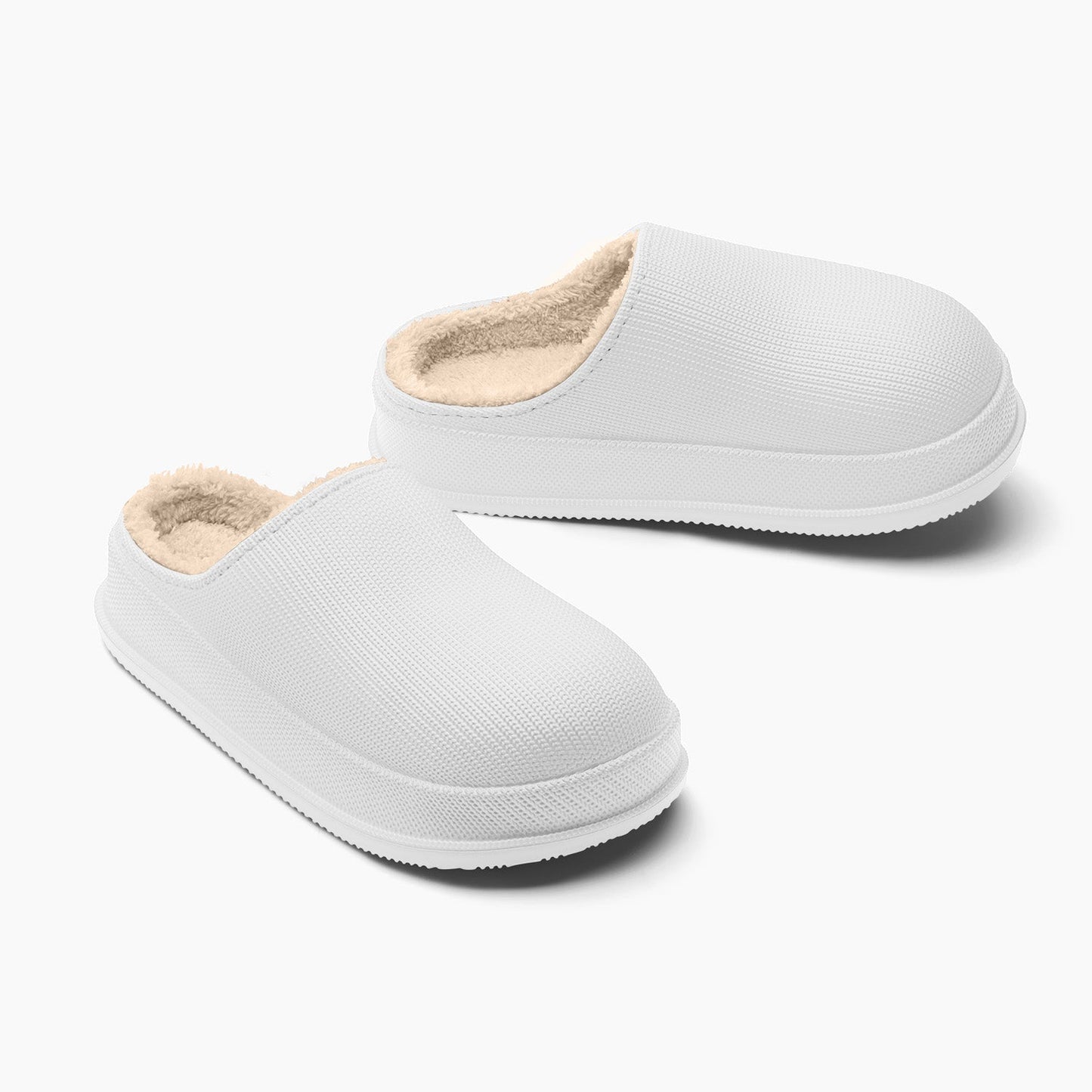 Pantoufles chaudes, imperméables et antidérapantes en coton