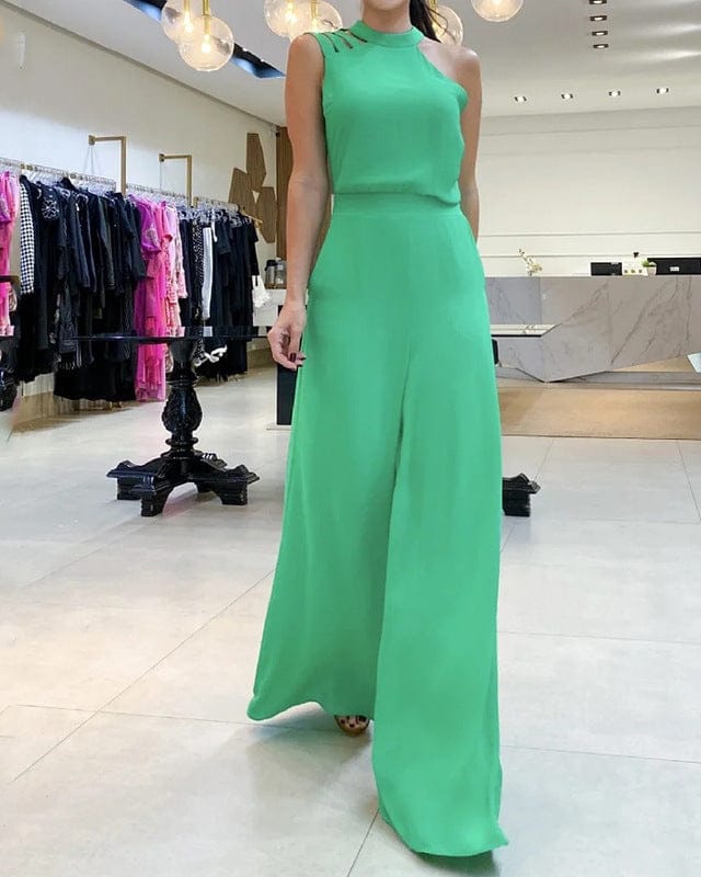 combinaison à jambes larges