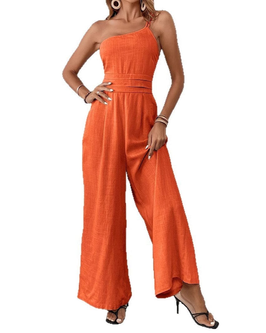 Combinaison élégante à une épaule