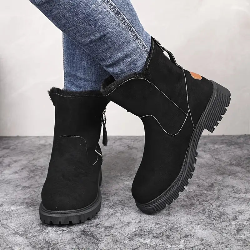 Bottes de neige Martin en polaire d'hiver pour femmes - My Store