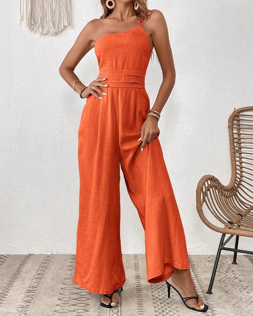 Combinaison élégante à une épaule