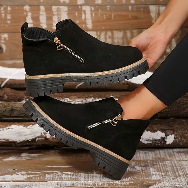 Bottines Femme Antidérapantes – Élégantes & Confortables